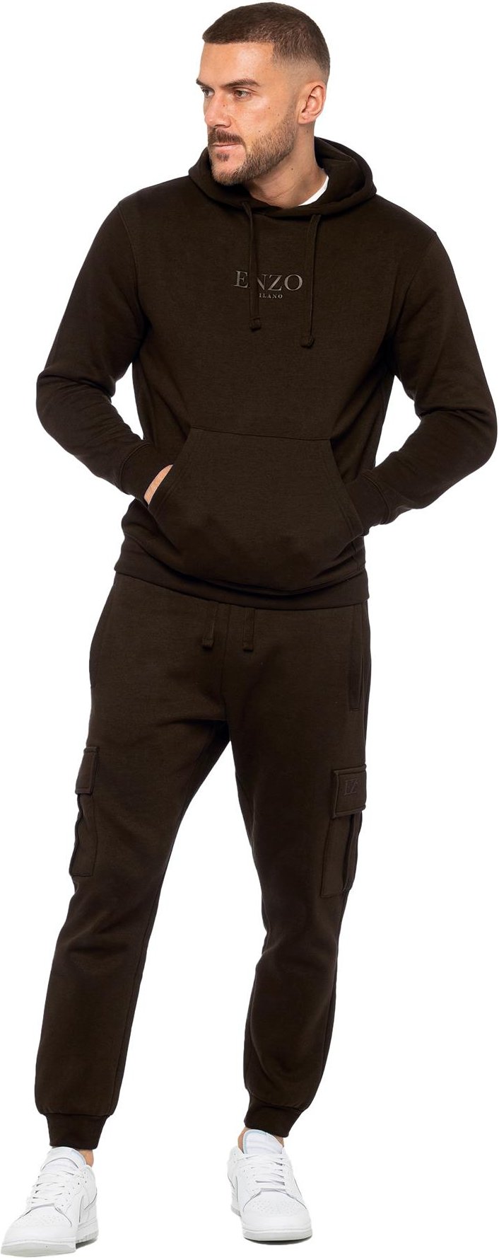 Enzo | Herren Pullover Hoodie Trainingsanzug Set