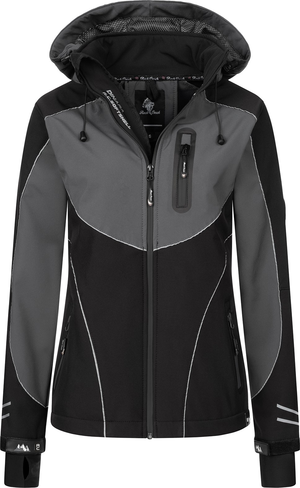 Thumbnail - Rock Creek Jacke Schwarz