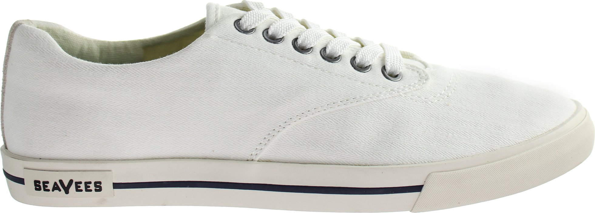 Seavees Hermosa Surfwash White Herren Plimsolls