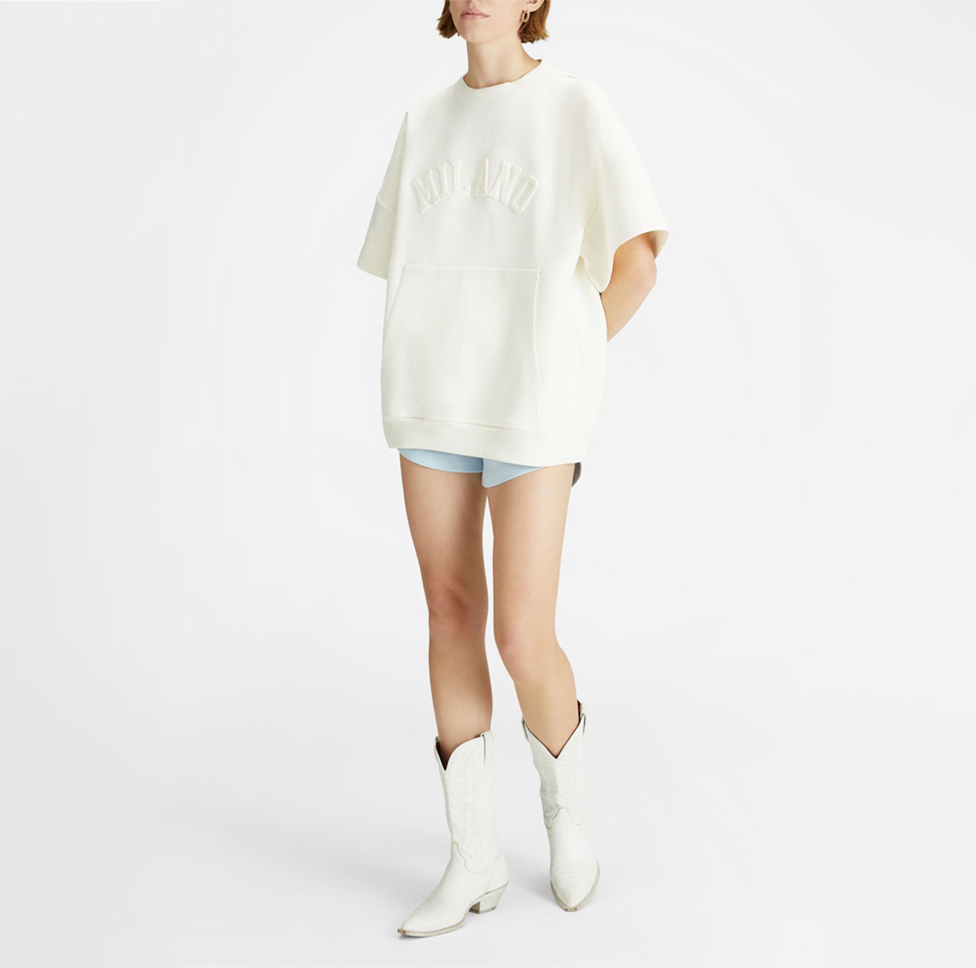 Thumbnail - Kurzarm-T-Shirt für Frauen Modell Elodye