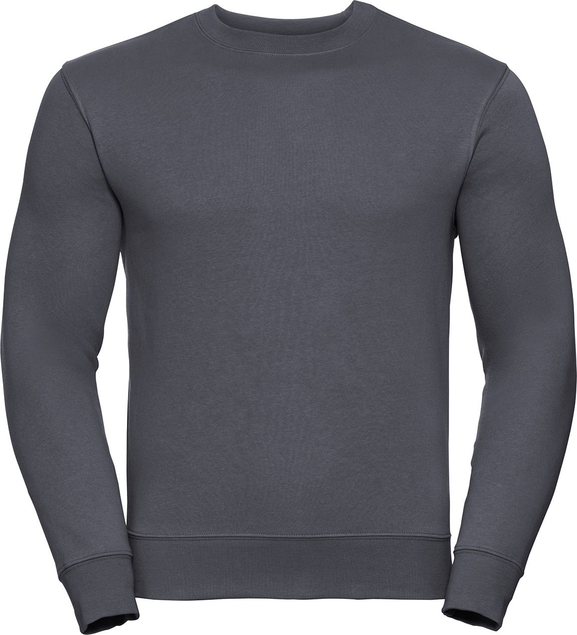 Russell - Sweatshirt für Herren angesetzte Ärmel (Grau)