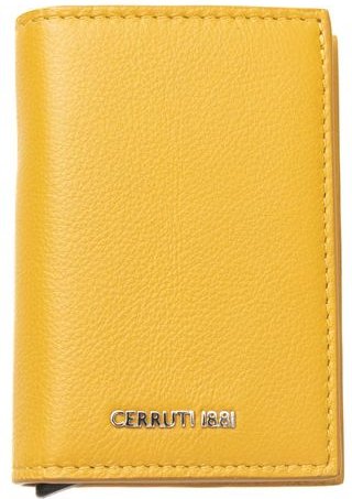 Cerruti 1881 Gelbe Kalbsleder Herrenbörse
