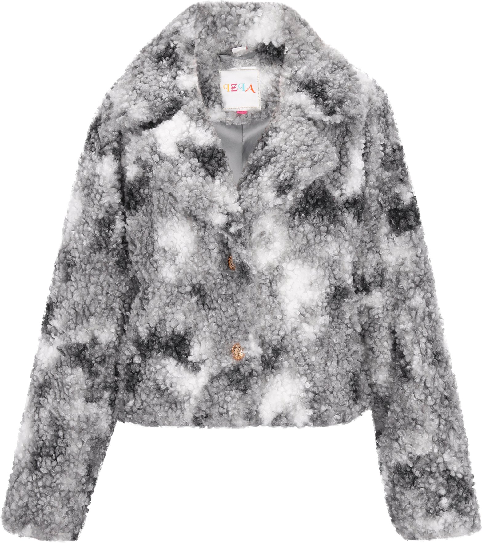 IZIA Jacke Frauen grau mehrfarbig