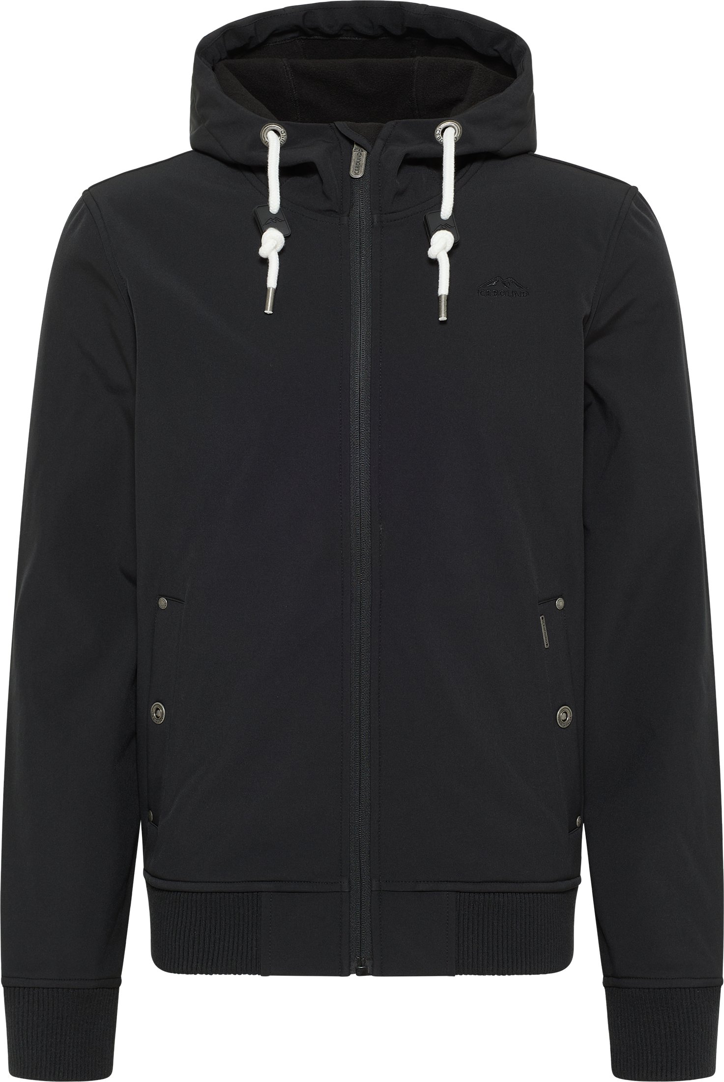 ICEBOUND Softshellblouson Herren Schwarz