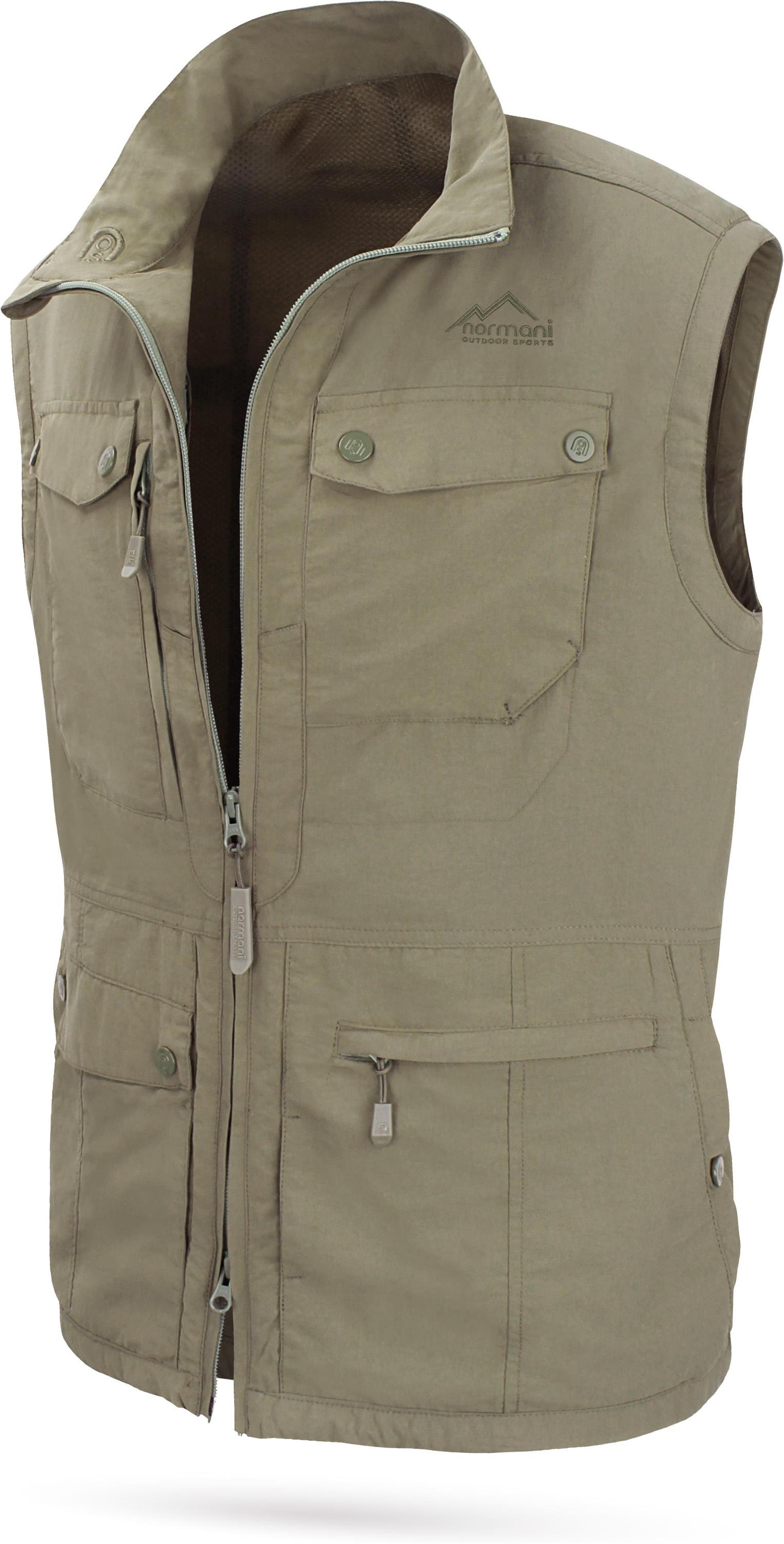 normani OUTDOOR SPORTS Herren Outdoor Weste Kudu