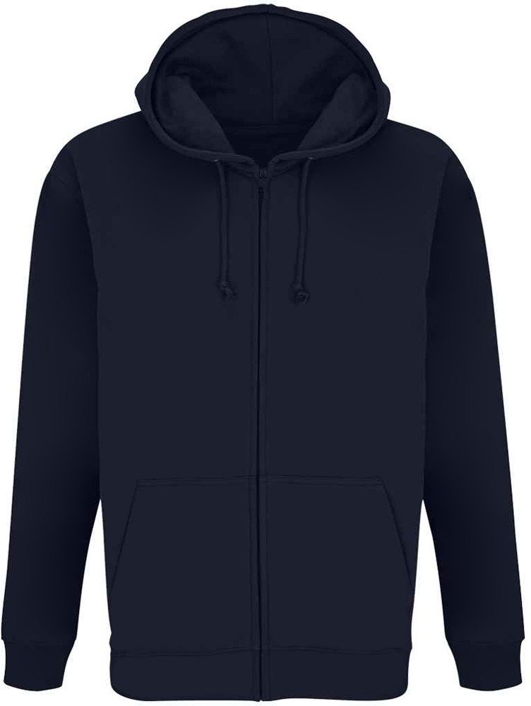 SOLS - "Carter" Hoodie mit durchgehendem Reißverschluss für Herren/Damen Unisex (Dunkelblau)