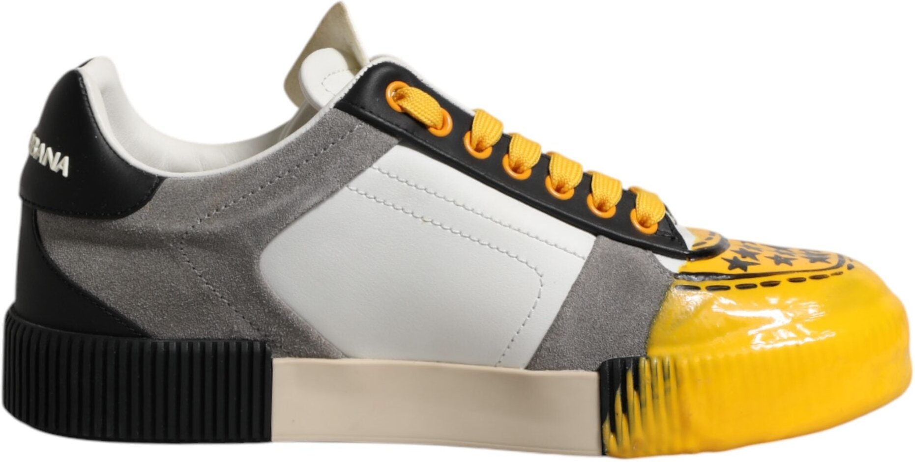 Dolce & Gabbana Mehrfarbige MIAMI Low Top Sneakers Schuhe