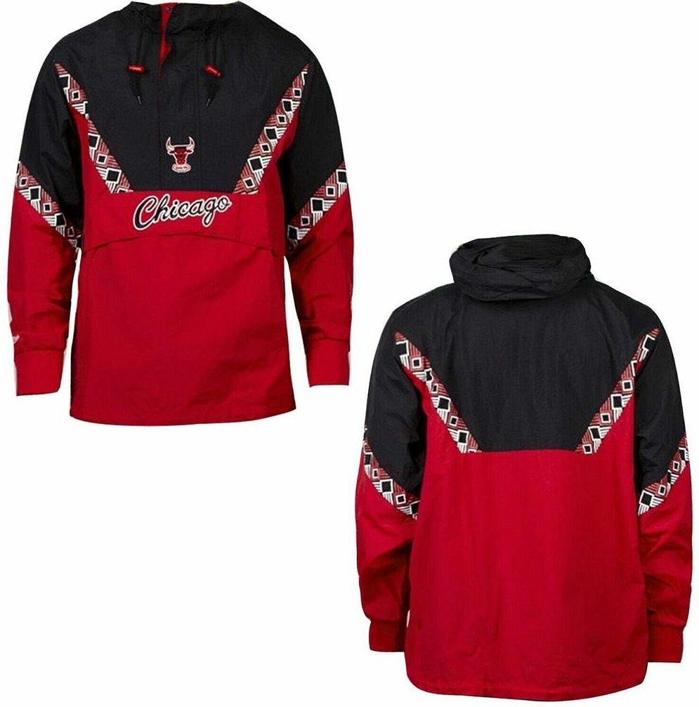 Mitchell & Ness Chciago Bulls Team Herren Anorak Jacke