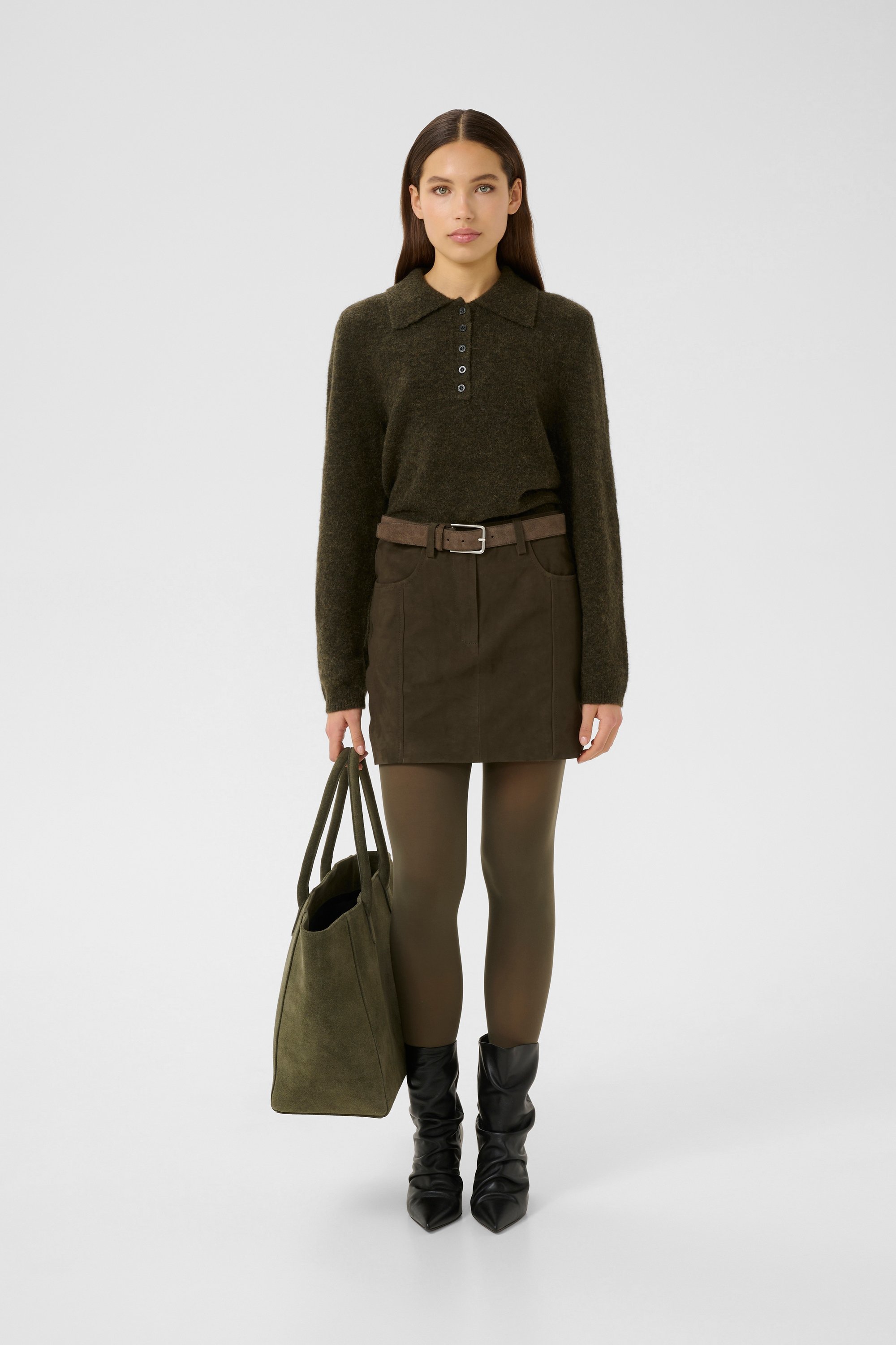 Strickpullover GZalpha Regular fit khaki