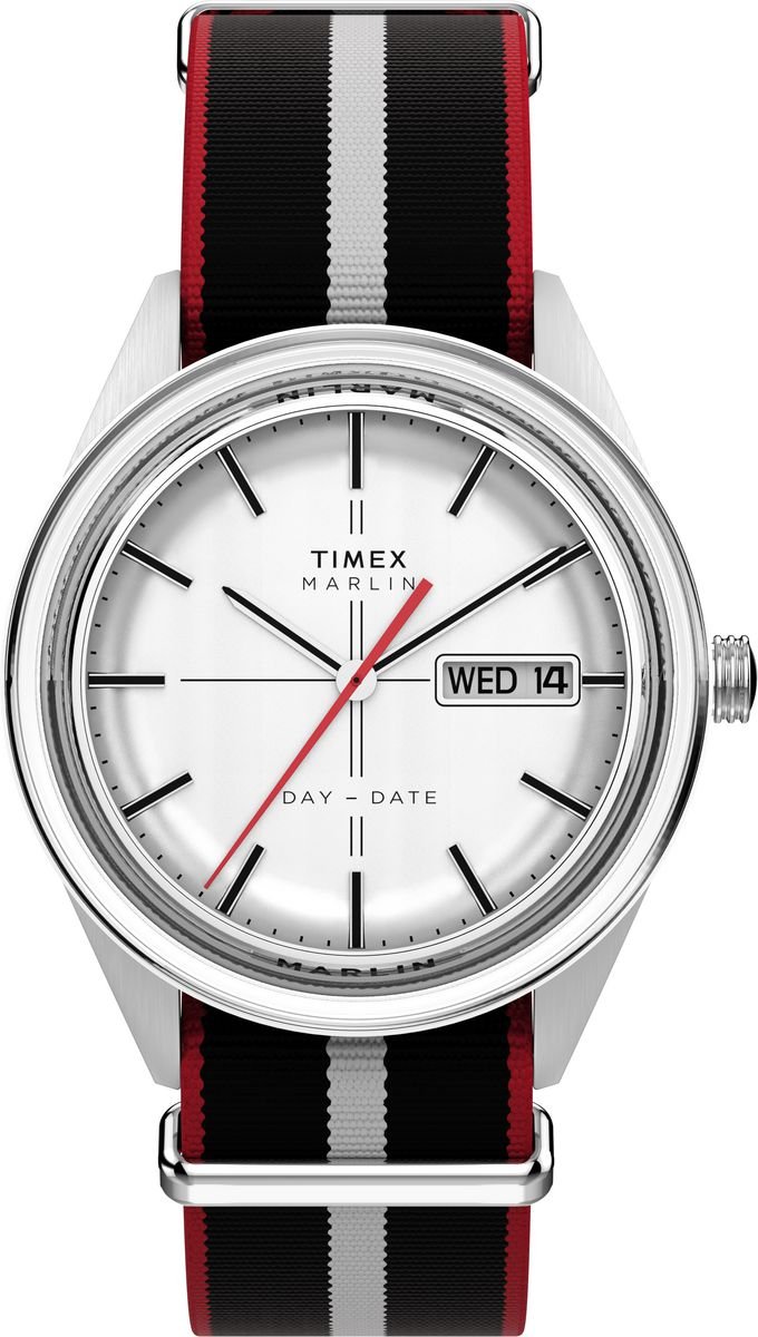 Timex Marlin Jet Schwarz Herren Armbanduhr TW2Y37300