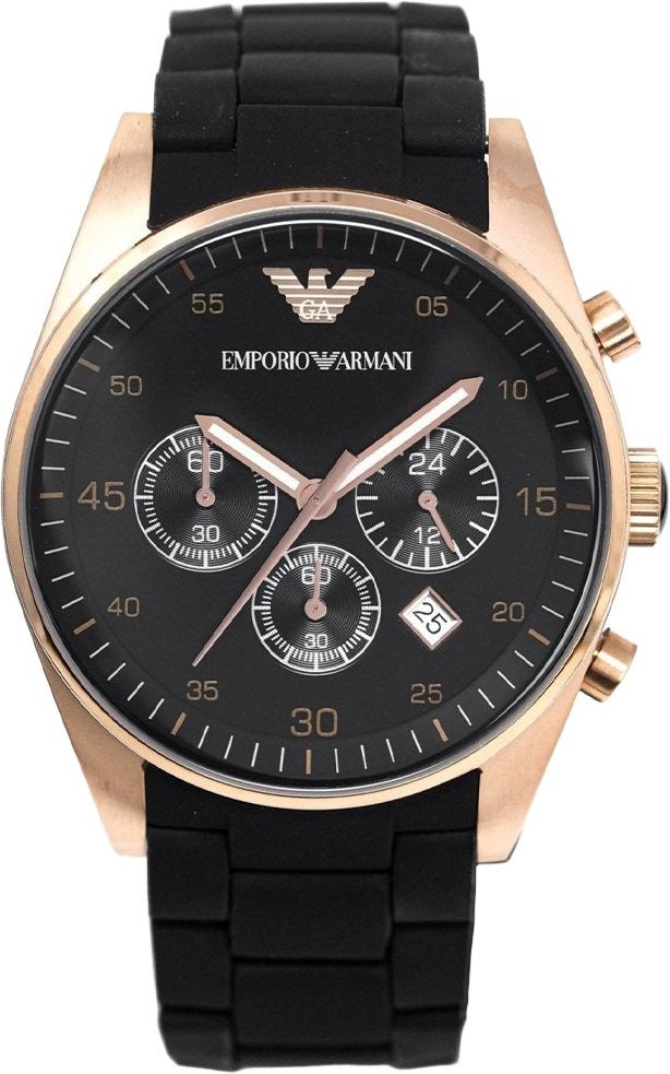 Emporio Armani AR5906 Damen Sportivo Uhr Rose Gold