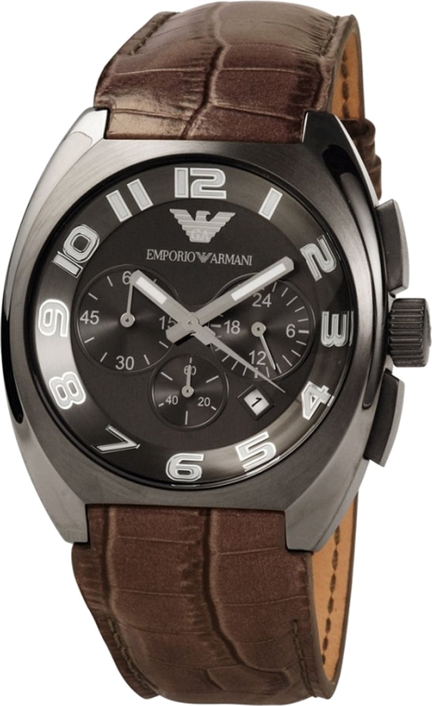 Emporio Armani Herrenuhr Quartz Grau