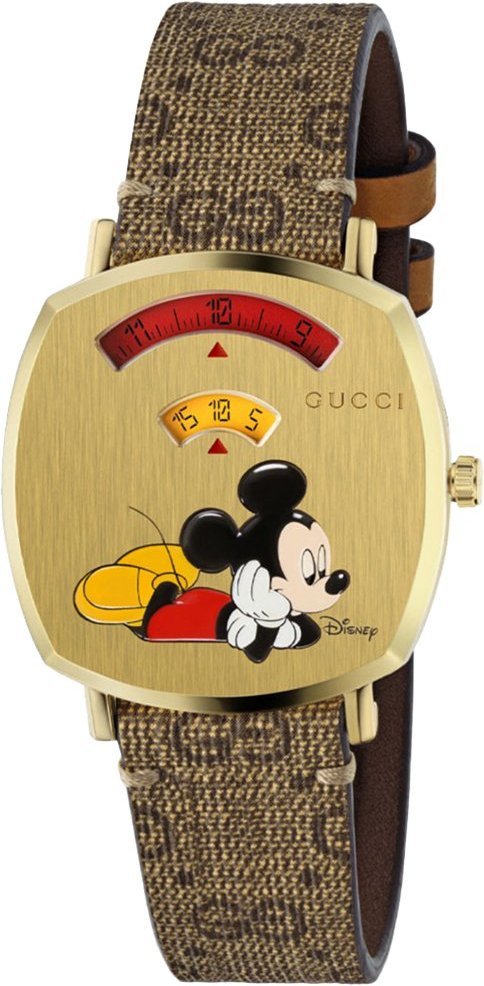 Gucci YA157420 Disney X Gucci Grip Unisex-Uhr 35mm