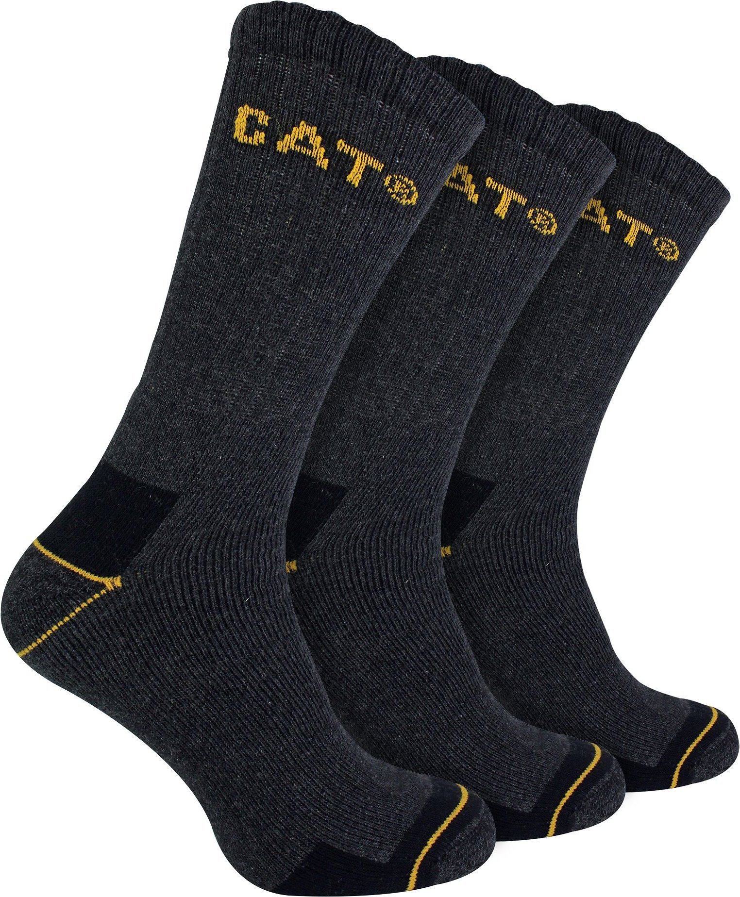 Herren 3er-Pack Echt Baumwolle Arbeitssocken