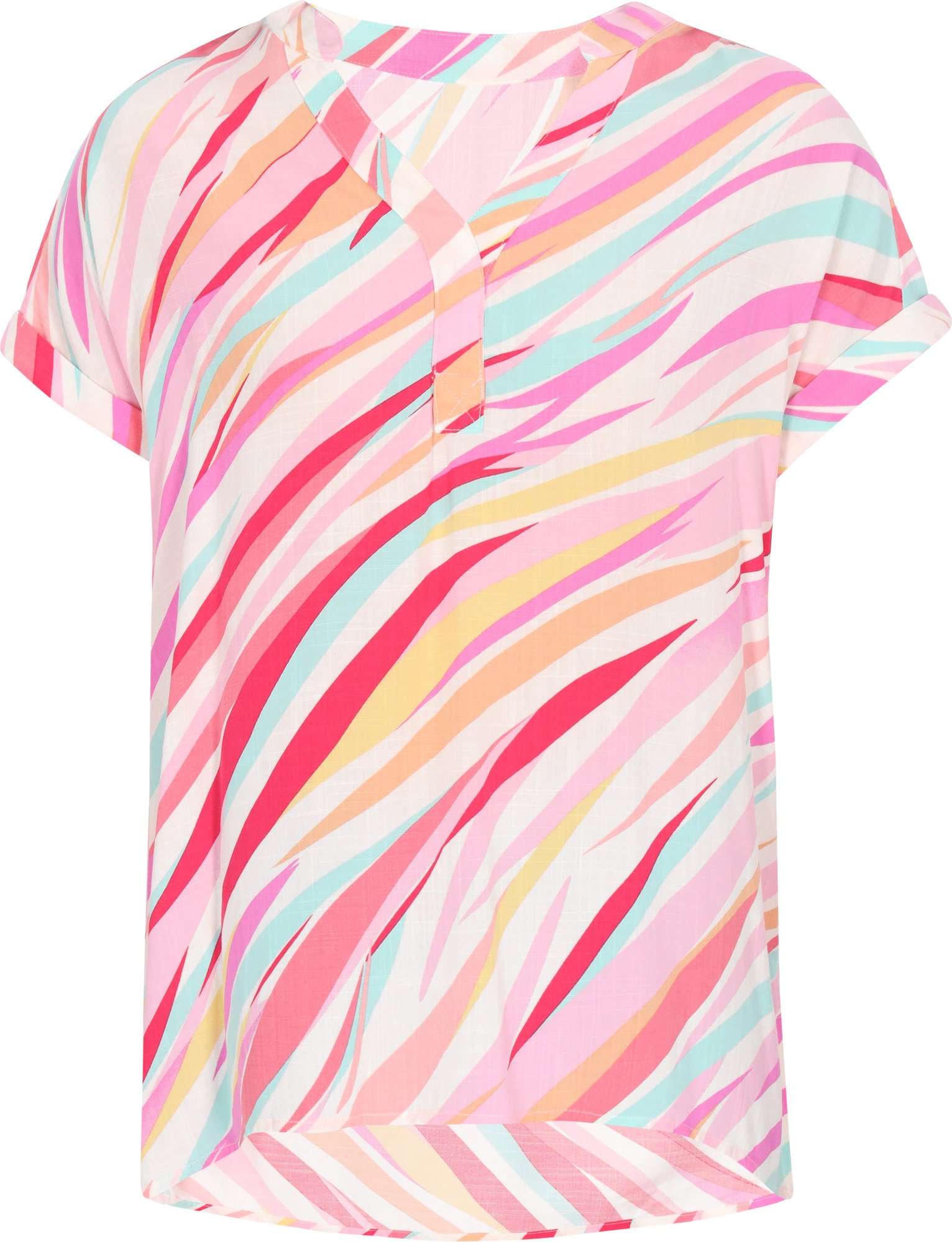 usha Bluse Frauen Mehrfarbig Rosa