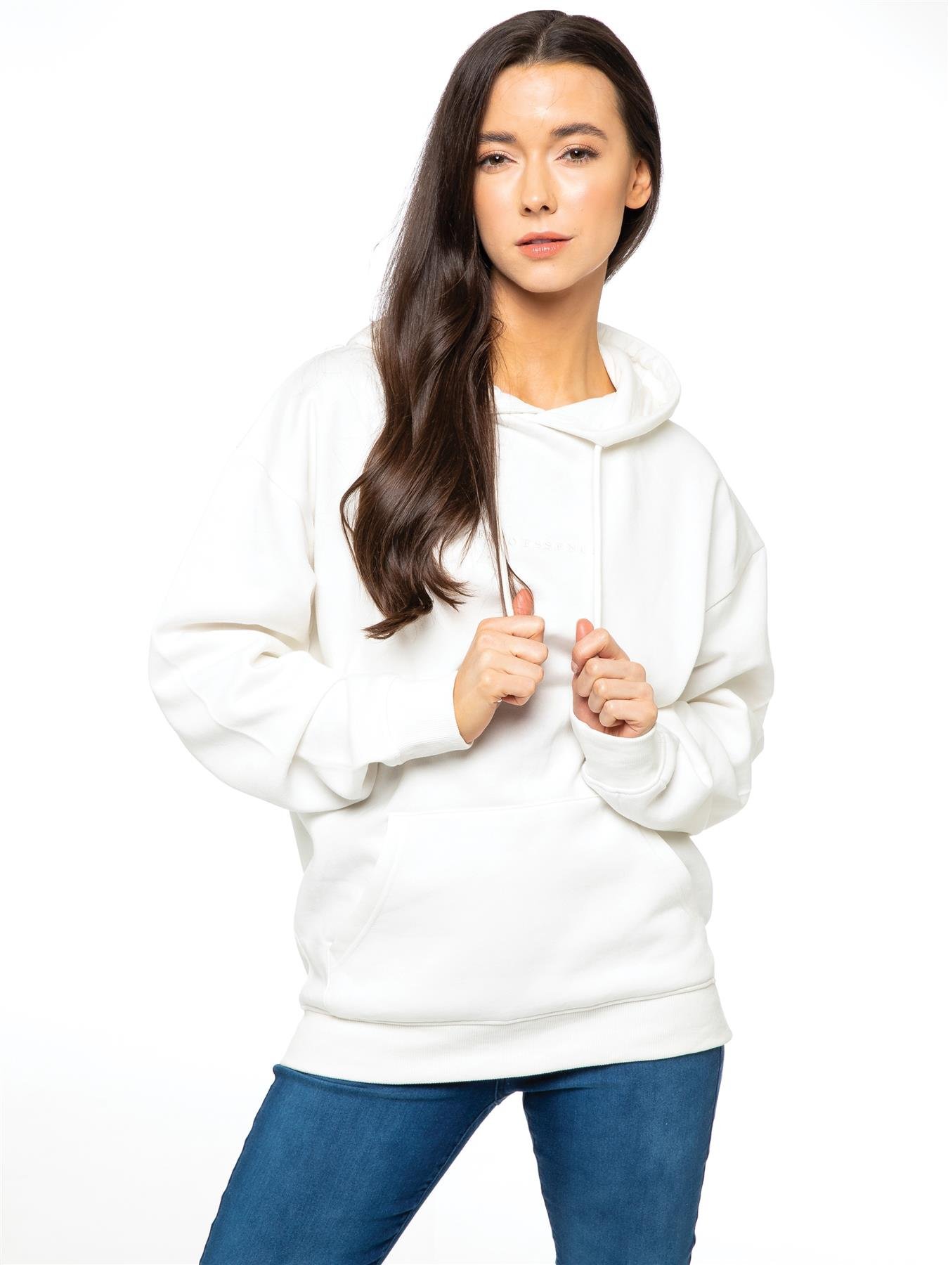 Enzo Ladies Oversized Essential Hoodie