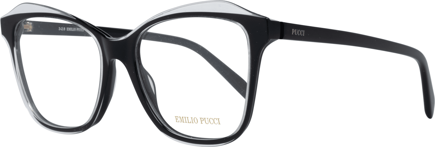Emilio Pucci Noir Montres Optiques pour Femmes