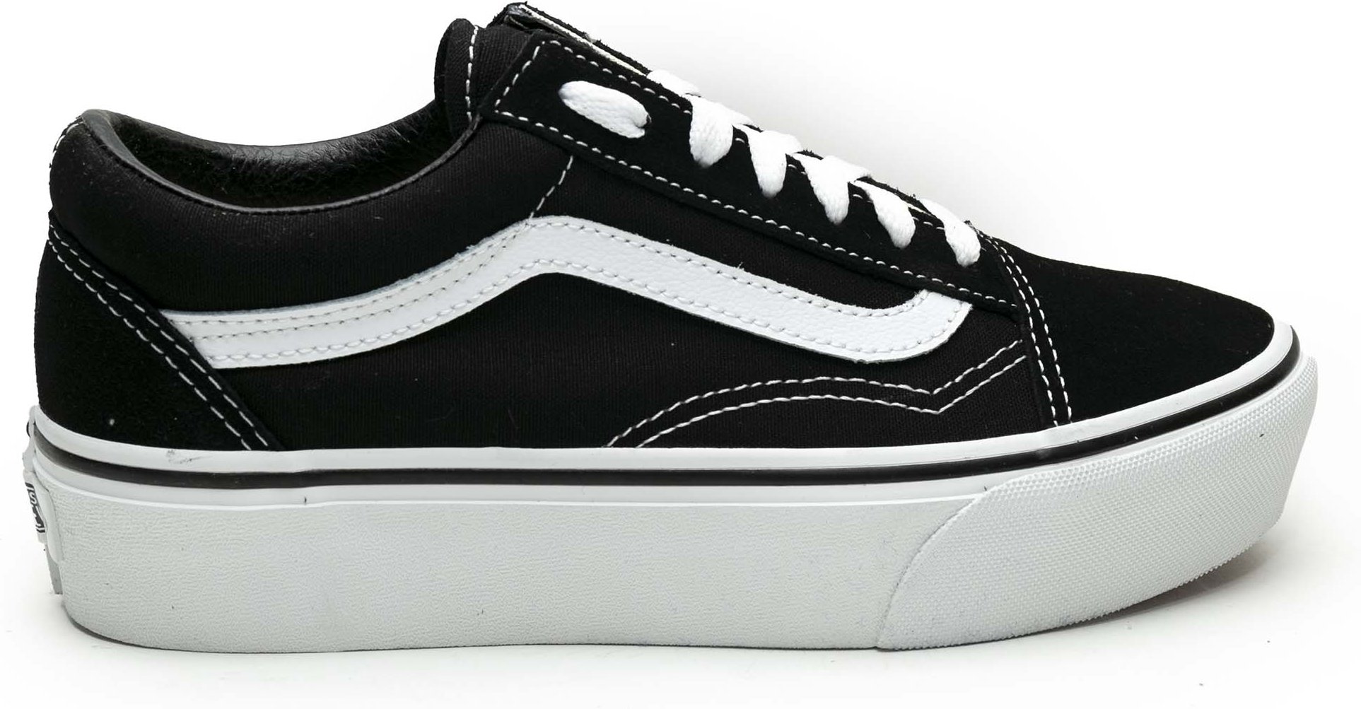 Vans Turnschuhe Old Skool Plattform Schwarz