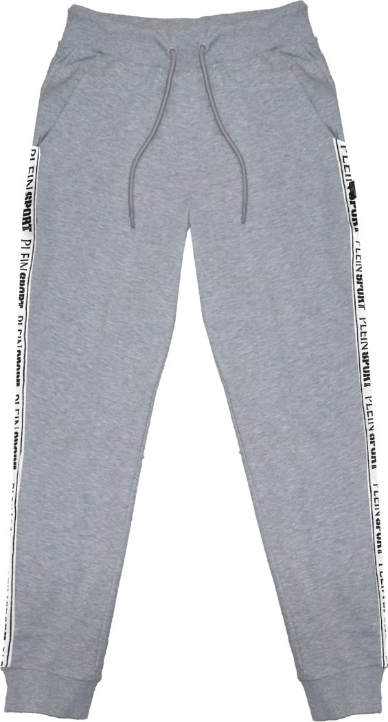 Graue Jogginghose mit Logo von Plein Sport