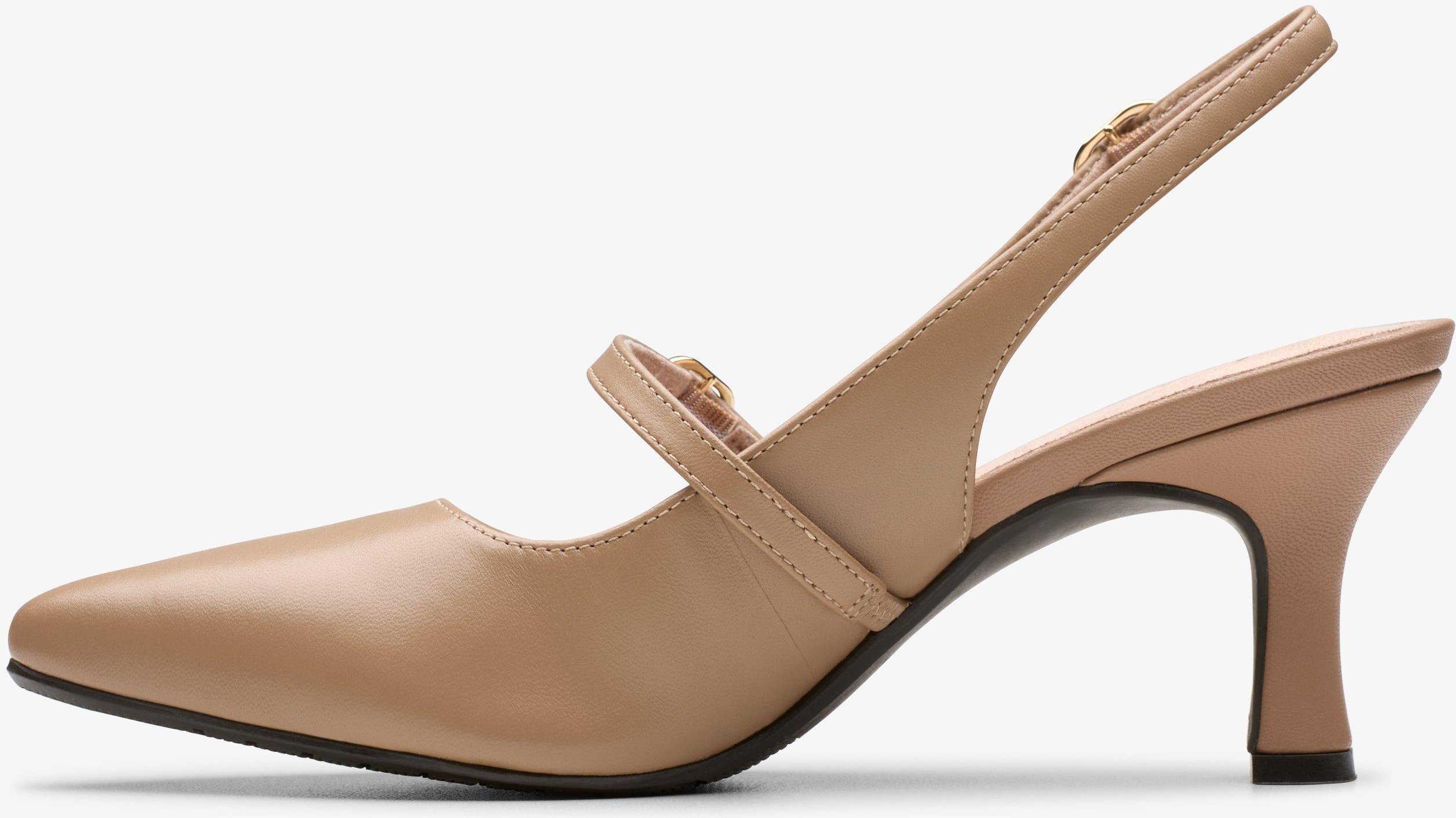 Kataleyna Ruby Warm Beige Leder Schuhe