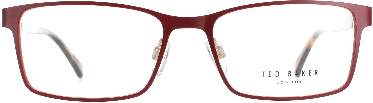 Ted Baker Rectangular Herren Burgund TB4278 Hadley