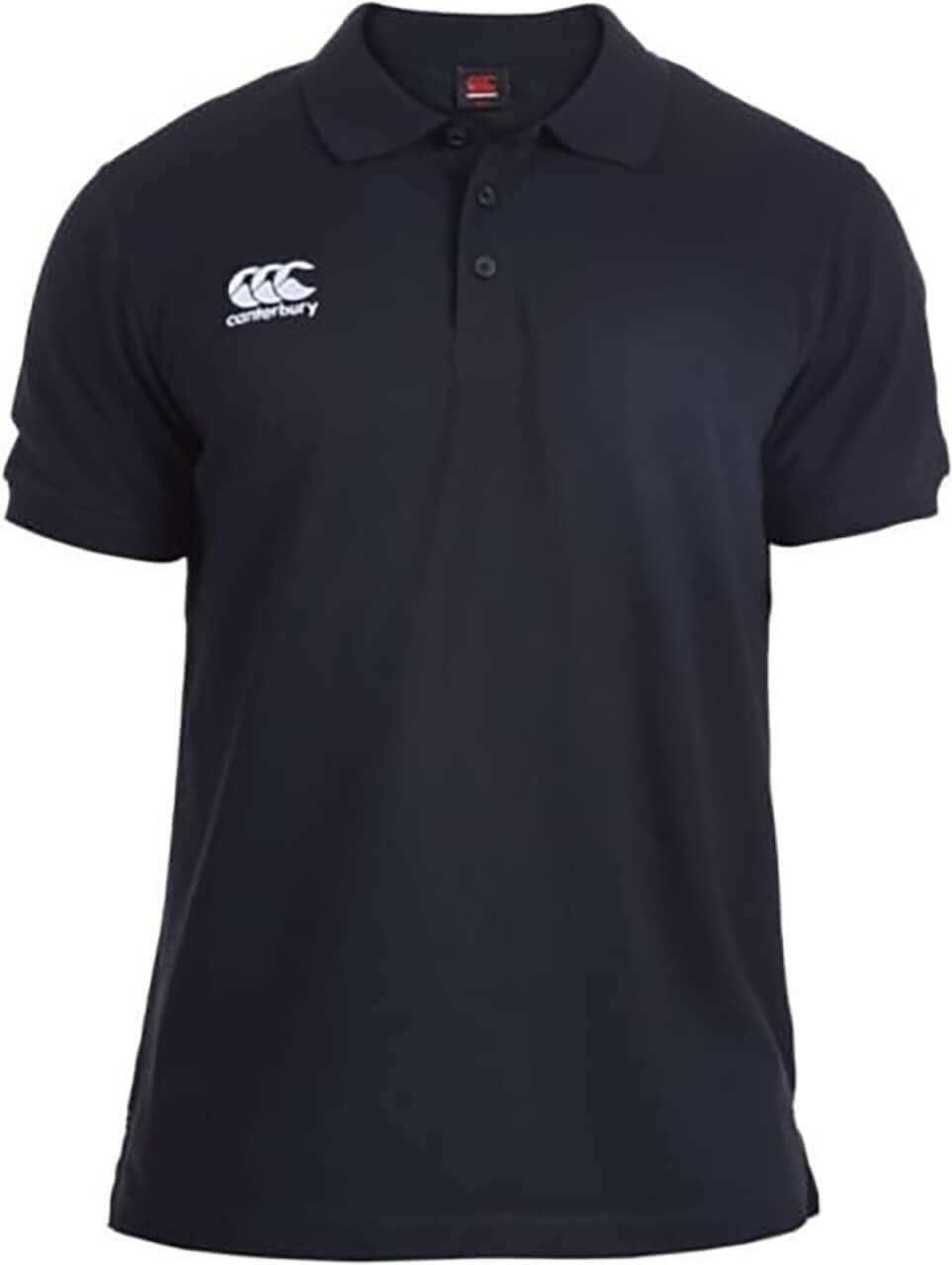 Canterbury Herren Waimak Polo Shirt (Schwarz)