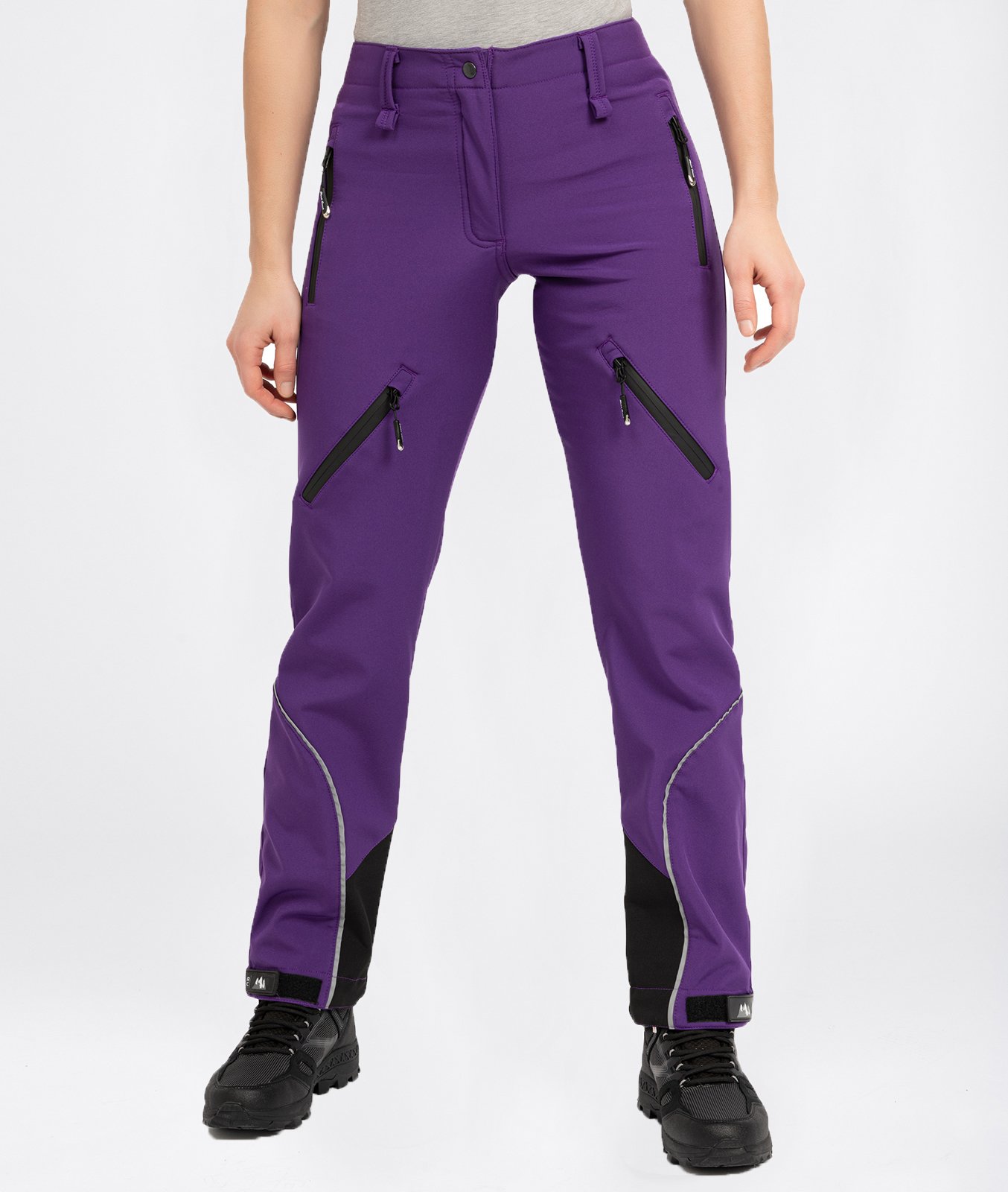 Rock Creek Softshellhose Violett