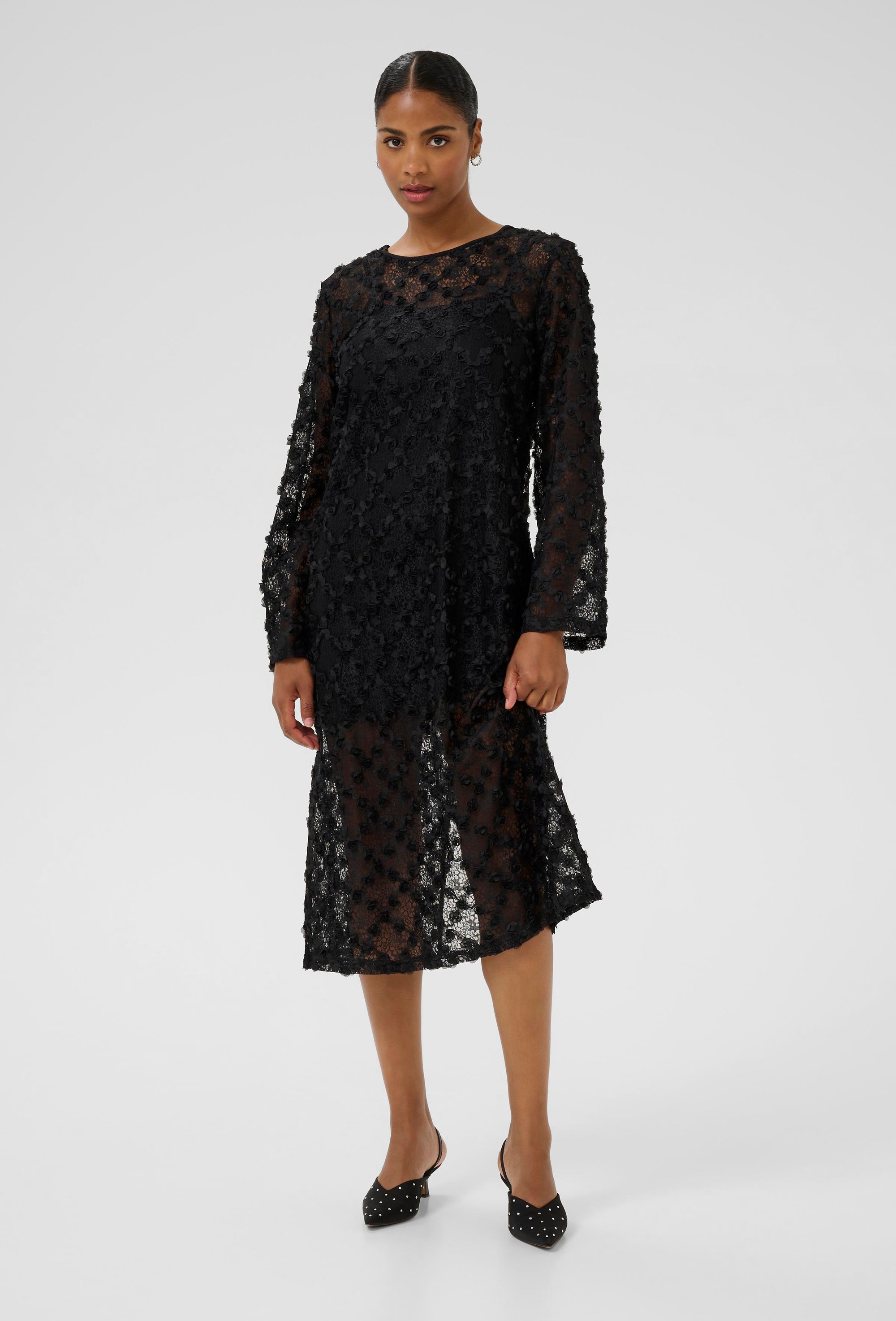 Thumbnail - Kleid KArosie Regular fit black