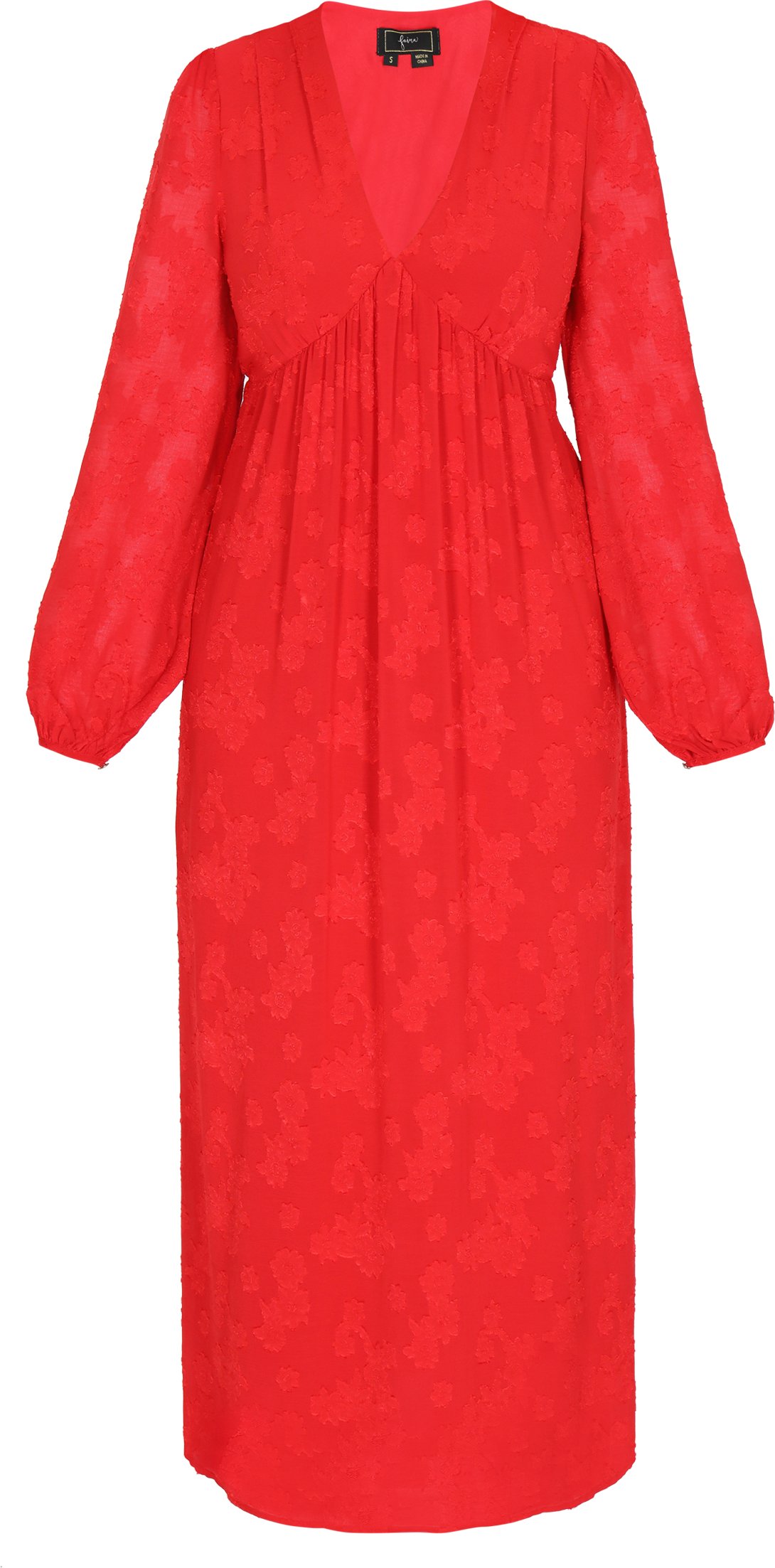 Faina Kleid Frauen Rot