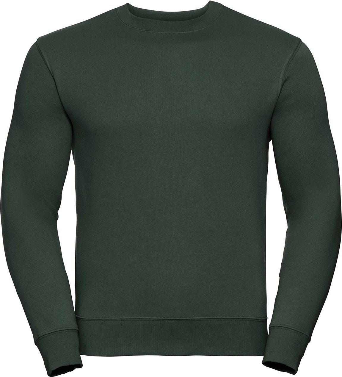 Thumbnail - Russell - Sweatshirt für Herren angesetzte Ärmel (Flaschengrün)