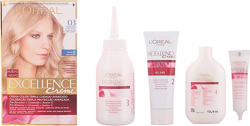 Excellence Creme-farbstoff #03 Ultrahelles Ascheblond 192 ml