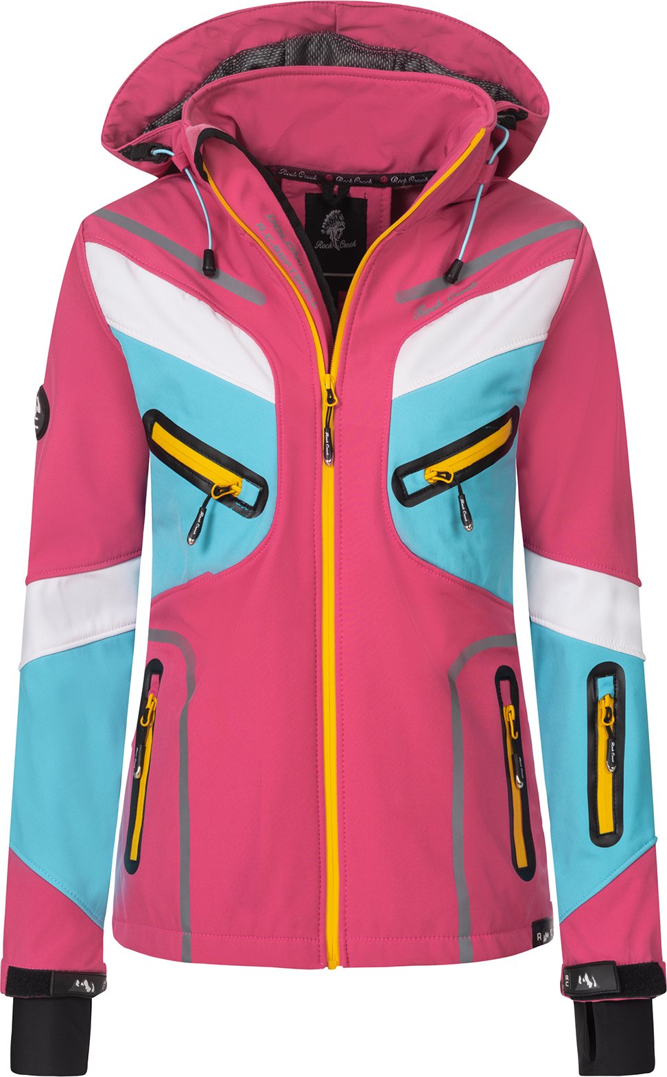 Thumbnail - Rock Creek Softshelljacke Pink