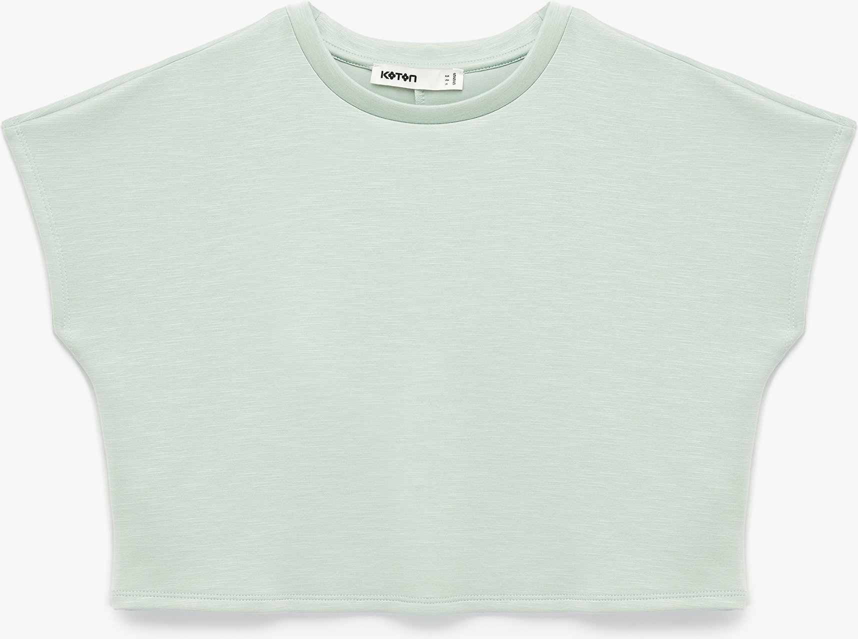 Koton TSHIRT SS Rundhals Ärmelloses Basic Top