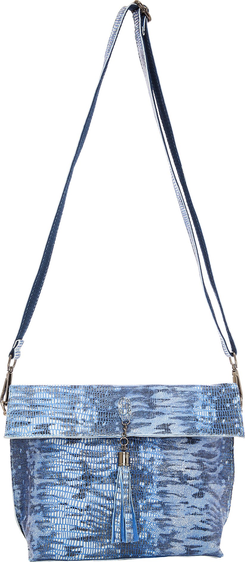 Faina Schultertaschen Damen blau