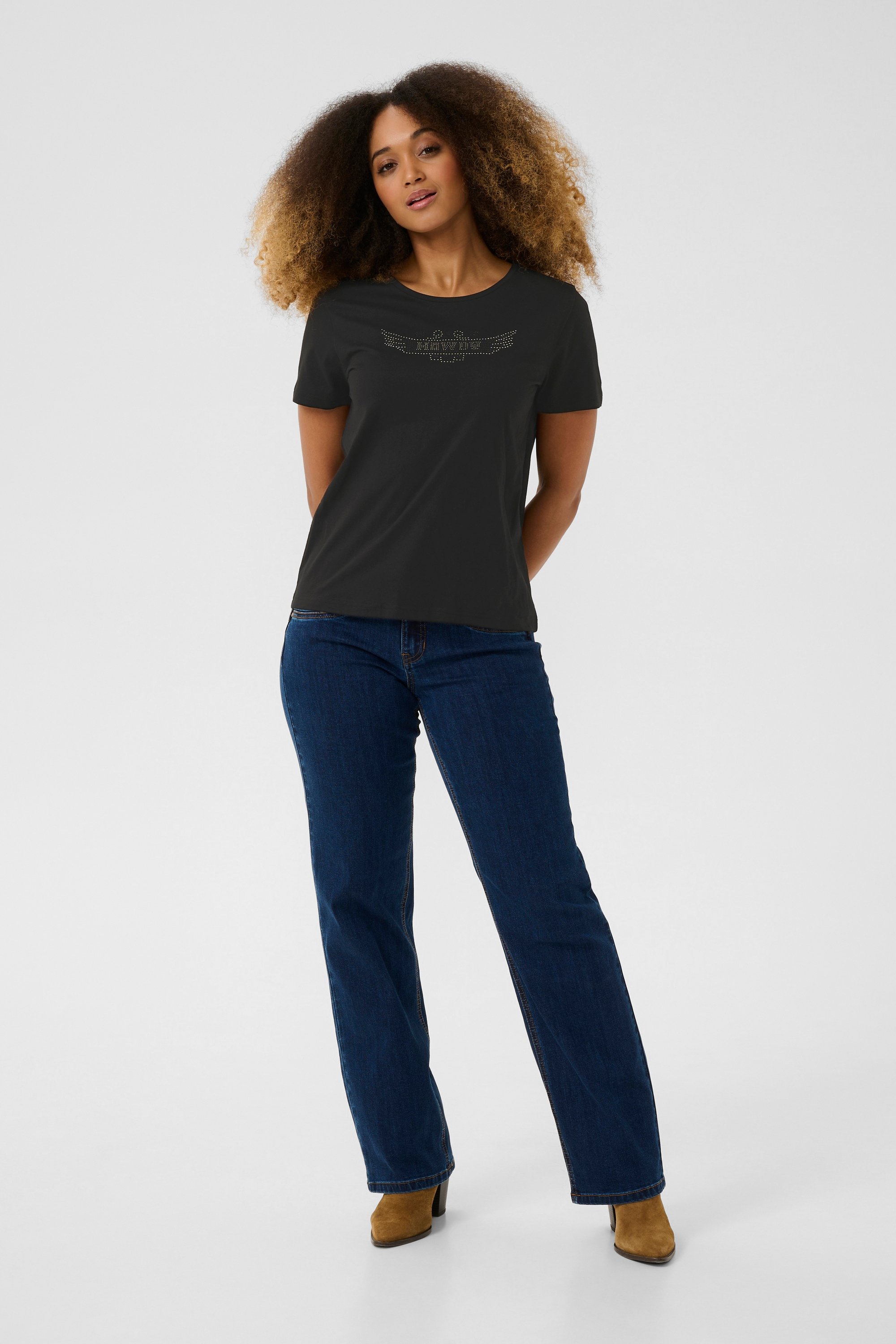 T-shirt CRLiria Regular fit black