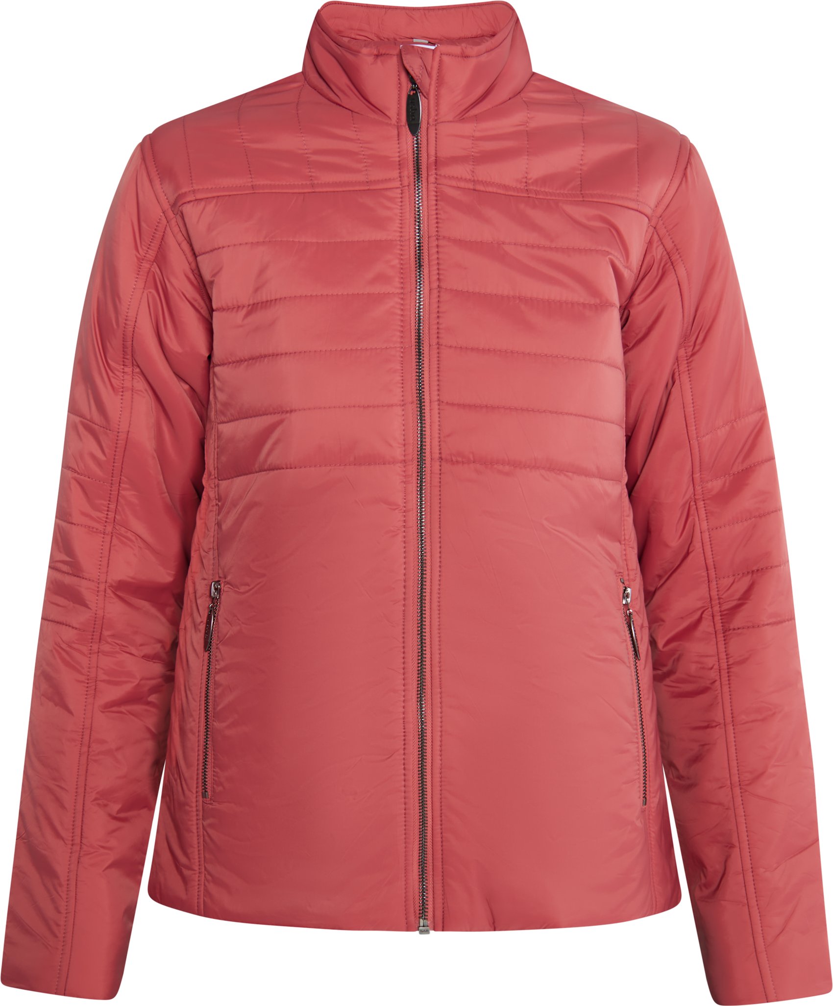 usha leichte Steppjacke Damen Vintage Rot