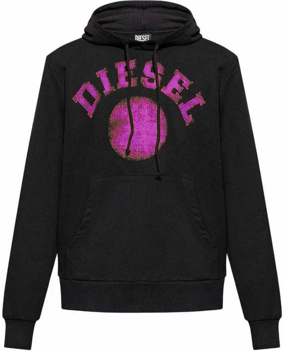 Diesel - Kapuzenpullover für Herren (Schwarz)