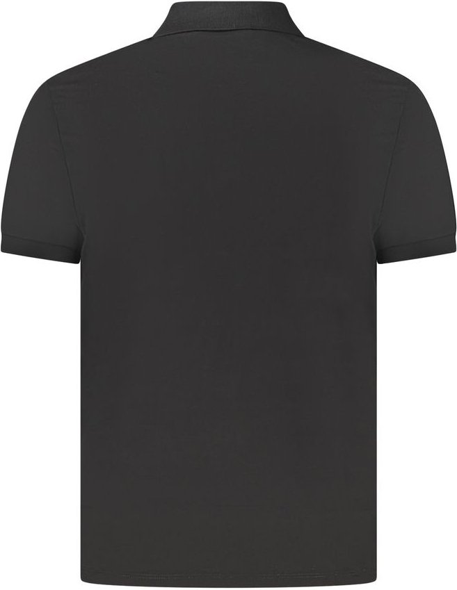 Schwarzes Slim Fit Polohemd