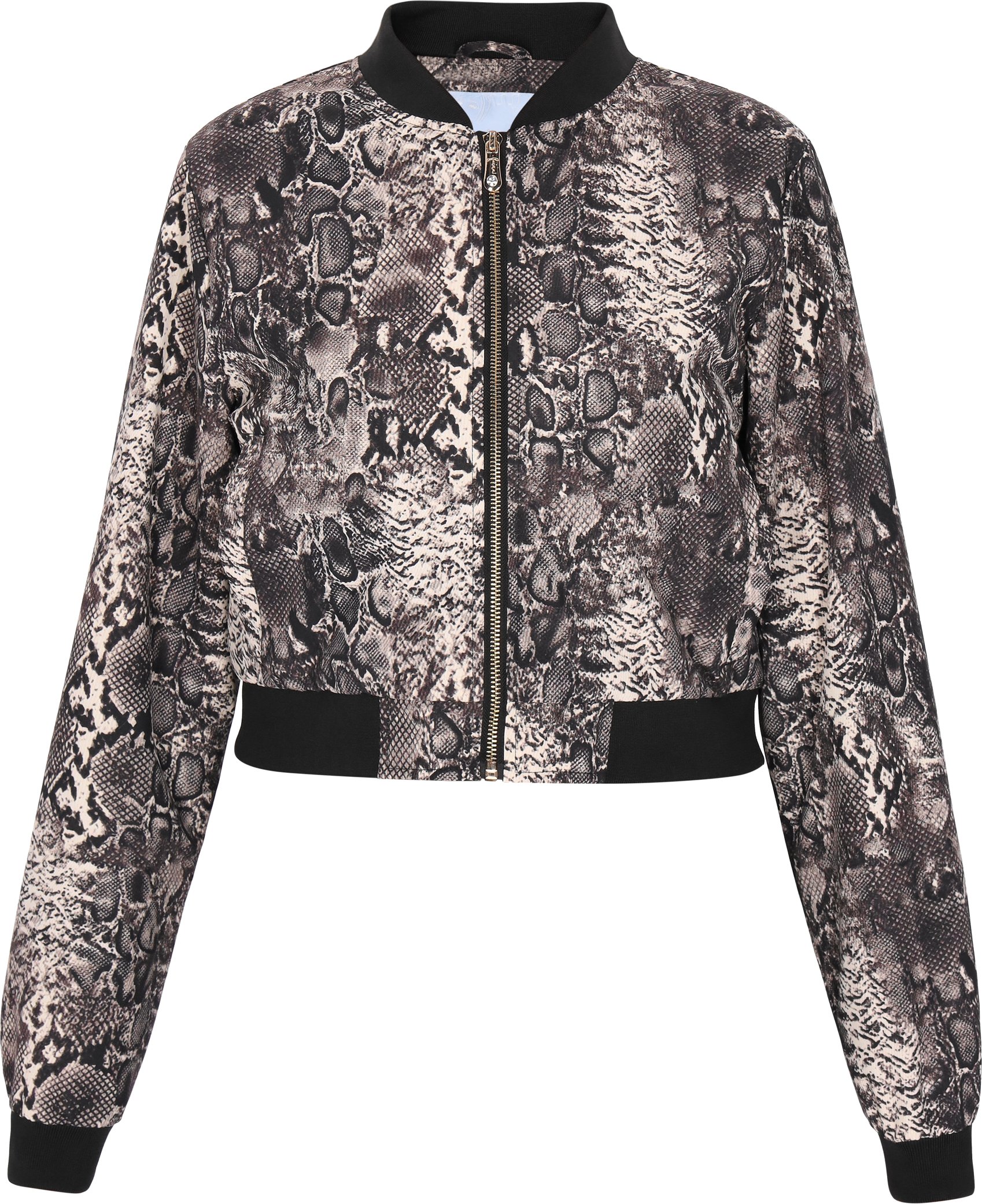 Faina Jacke Frauen beige Schlange