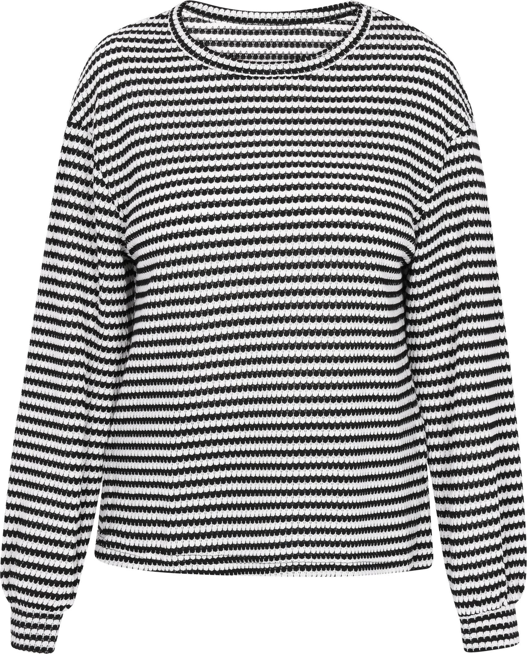 usha Bluse Frauen Schwarze Streifen