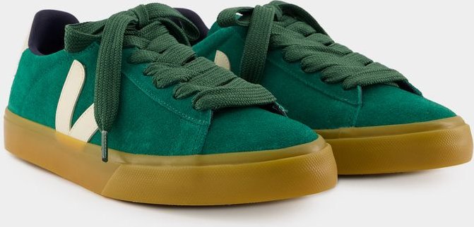 Sneakers Campo Bold - Veja - Leder - Grün