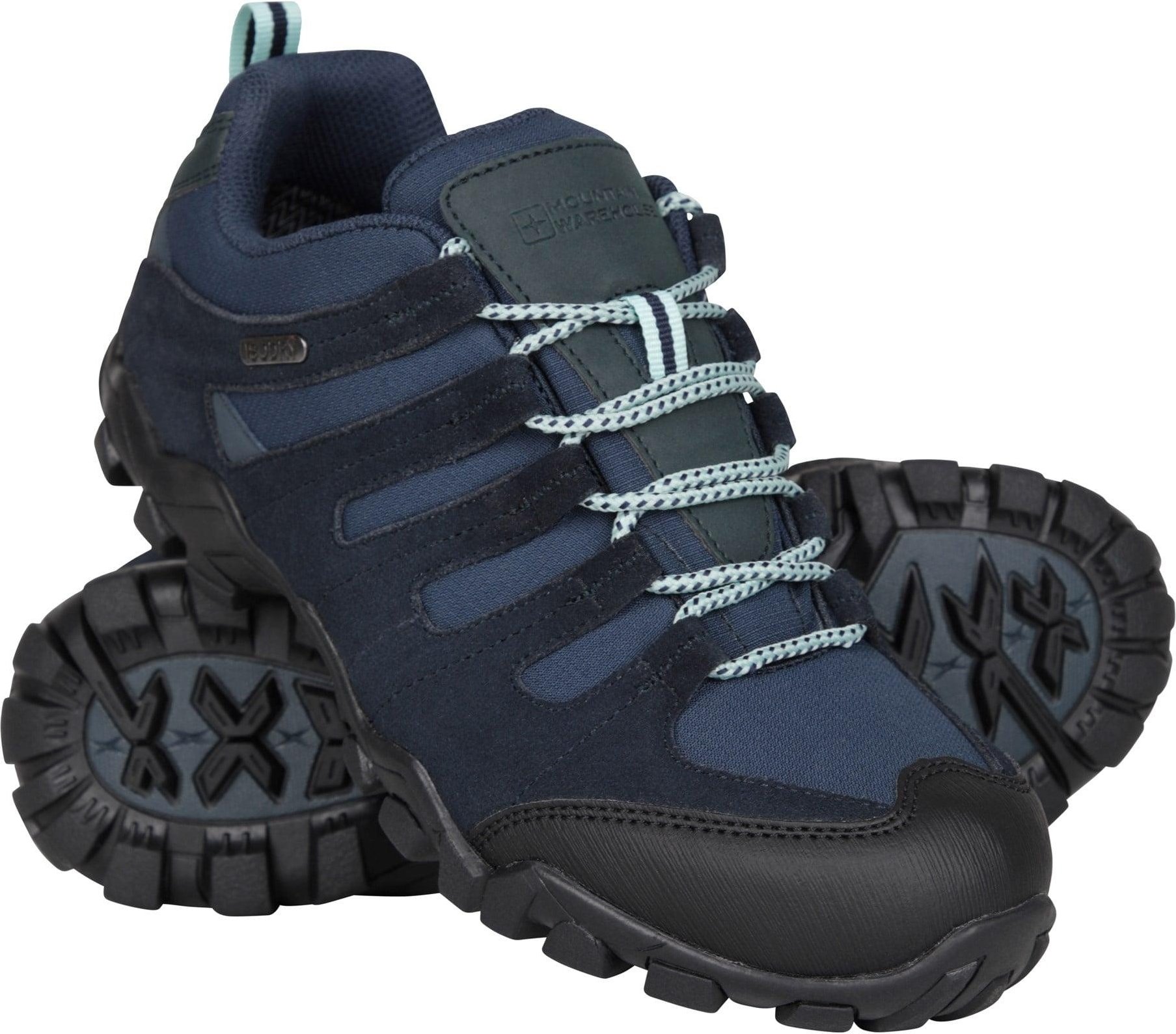 Mountain Warehouse - Damen Wanderschuhe "Belfour", Wildleder (Dunkelblau)