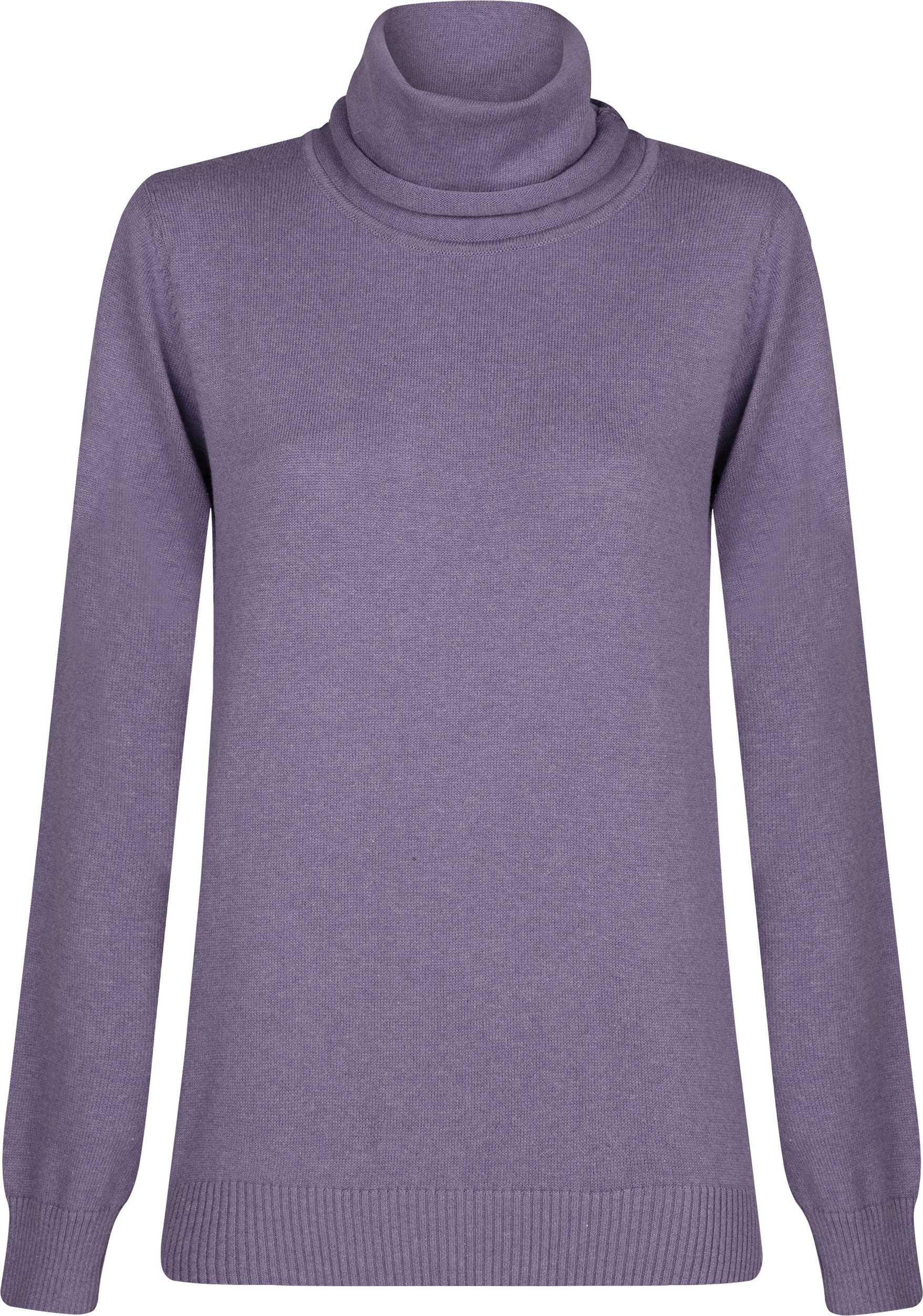 Feinstrick Zopfmuster Rollkragen Pullover Sophia