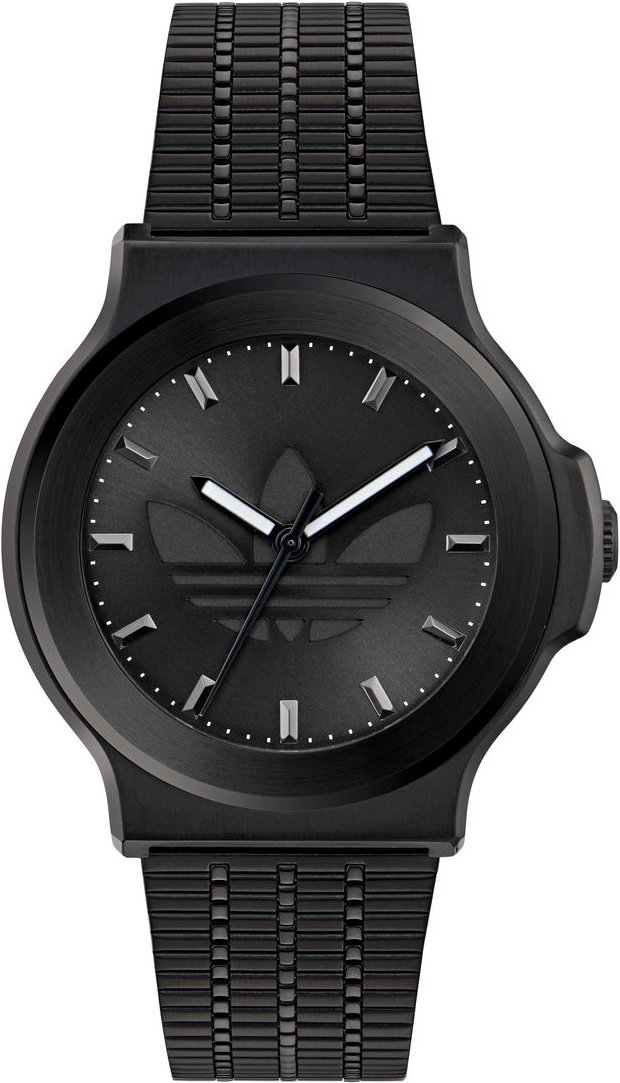 Adidas Originals Expression Drei Unisex Schwarze Uhr AOFH25504