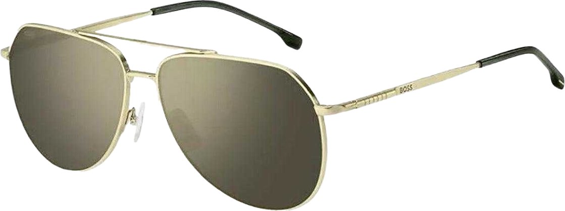 Hugo Boss - "Antireflex" Sonnenbrille für Herren, Metall (Gold)