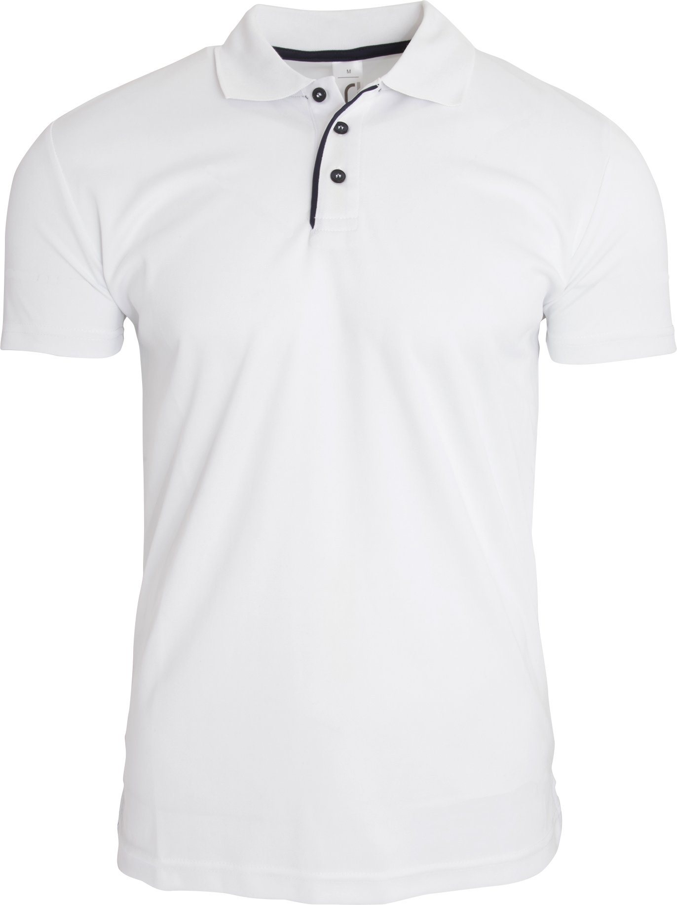 SOLS Mens Performer Kurzarm-Pique-Poloshirt (Weiß)