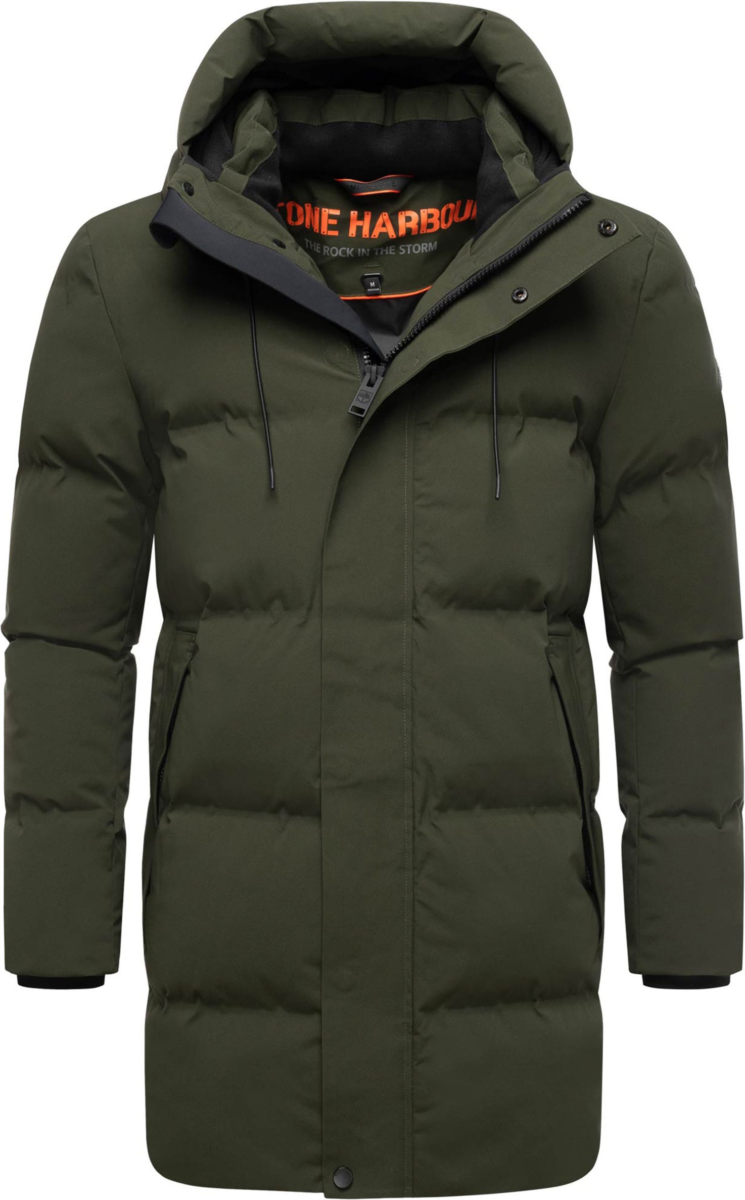 Stone Harbour Herren Winterjacke Darianoo mit Downfree-Steppung & Magnetverschluss