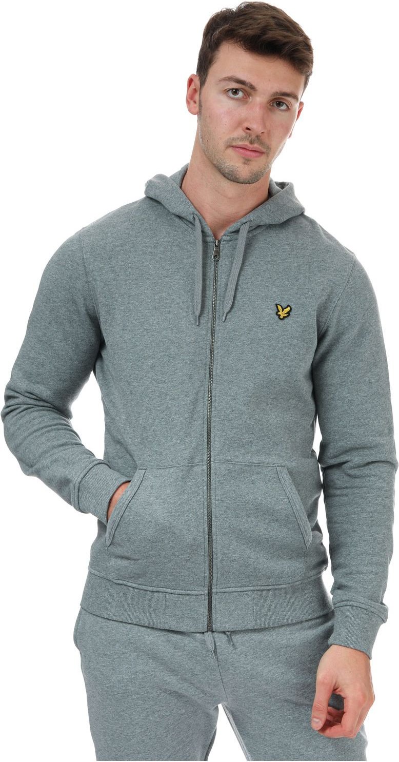 Thumbnail - Lyle And Scott Herren Kapuzenpullover mit Reißverschluss in Grau