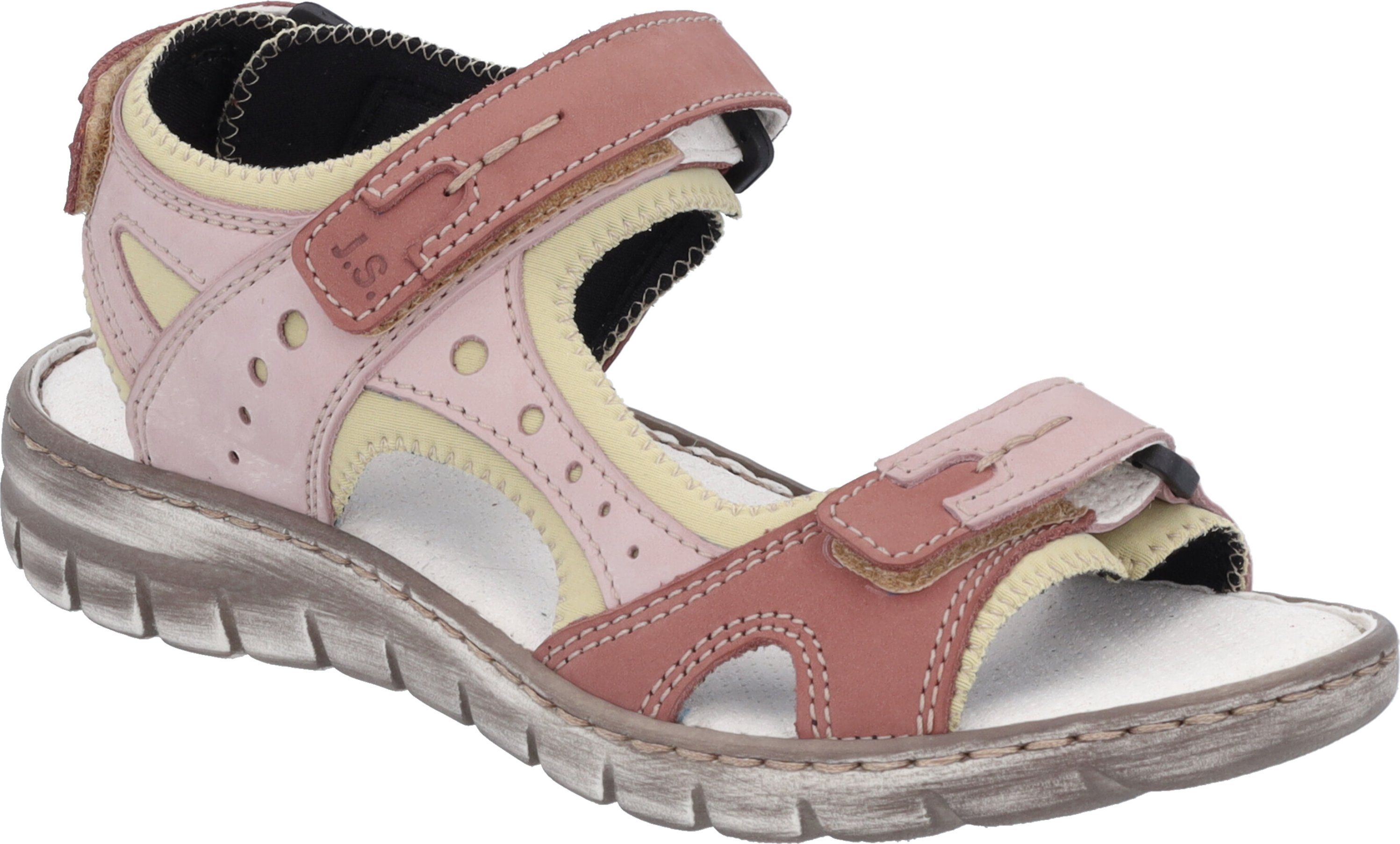 JOSEF SEIBEL Damen Sandale Stefanie 23 in altrosa-kombi