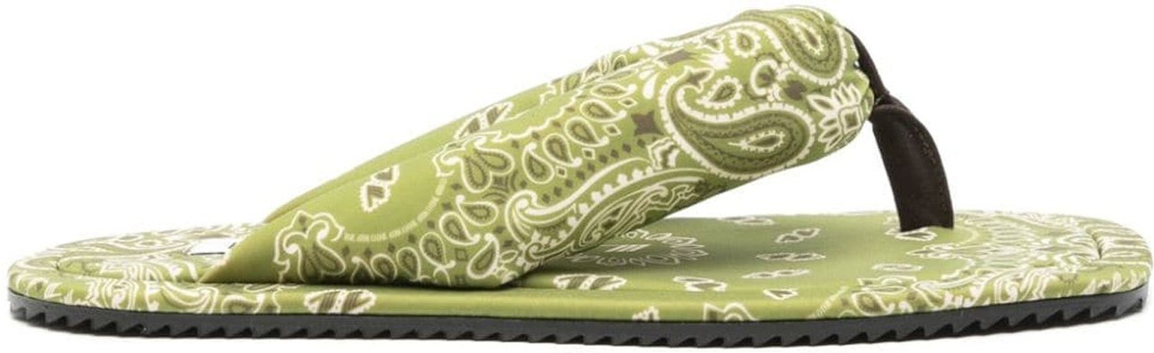 The Attico Indie Thong Flache Slides